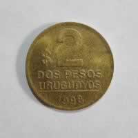 Reverso de 2 Pesos, 1998 So