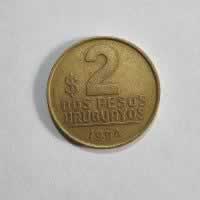 Reverso de 2 Pesos, 1994 (ba)