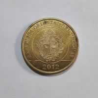 Anverso de 2 Pesos, 2012 (a)