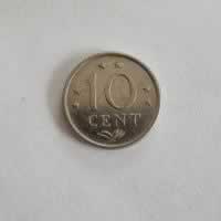 Reverso de 10 Centavos, 1977