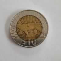 Reverso de 10 Pesos, 2011 (I)