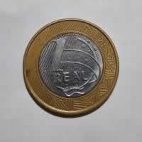 Reverso de 1 Real, 2009