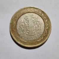 Reverso de 1 Lira, 2010