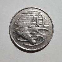 Reverso de 20 Cents, 1981