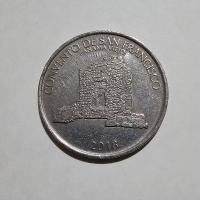 Reverso de 1/2 Balboa, 2018