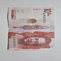 Anverso de 10000 Pesos, 2020