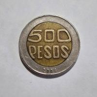 Reverso de 500 Pesos, 2004