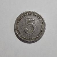Reverso de 5 Centésimos, 1975