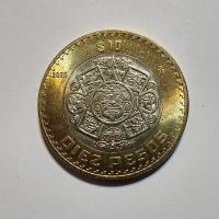 Reverso de 10 Pesos, 2025 Mo