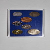 Reverso de 500 Yen / 100 Yen / 50 Yen / 10 Yen / 5 Yen / 1 Yen, 2005