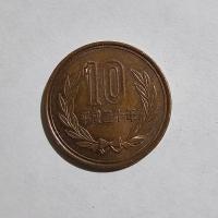 Reverso de 10 Yenes, 1989-2019