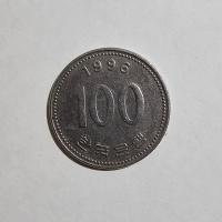 Reverso de 100 Wones, 1996