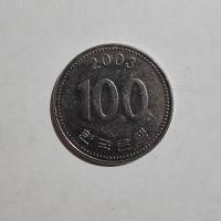 Reverso de 100 Wones, 2003