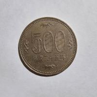 Reverso de 500 Yenes, 2019-2021
