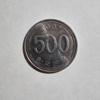 Reverso de 500 Wones, 2001