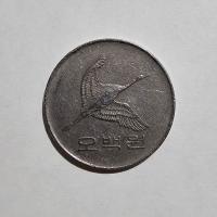 Anverso de 500 Wones, 1990