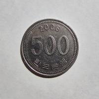 Reverso de 500 Wones, 2006
