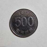Reverso de 500 Wones, 2013