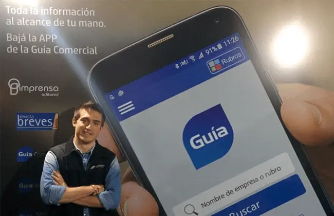 Launch of the Guías del Sur application in 2017