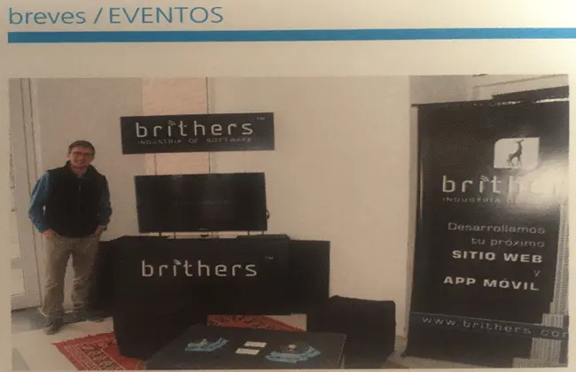 Second feature about Brithers published in Breves magazine