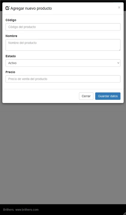 Adding a new product
